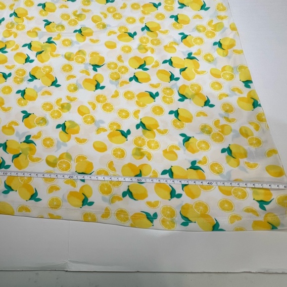 Pappagallo Yellow Green Ruffled Blouse - Picture 12 of 14